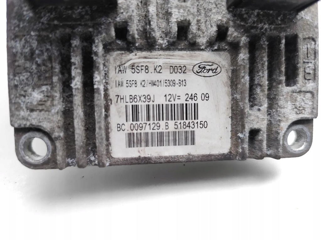 фото №7, Ford ka блок керування / модуль ecu 1.2 бензин 51kw 69 hp 51843150 2010 2/3dr