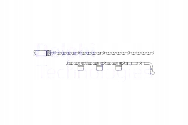 фото №2, Delphi lz0234 контакт предупредительный, износ накладок тормозных
