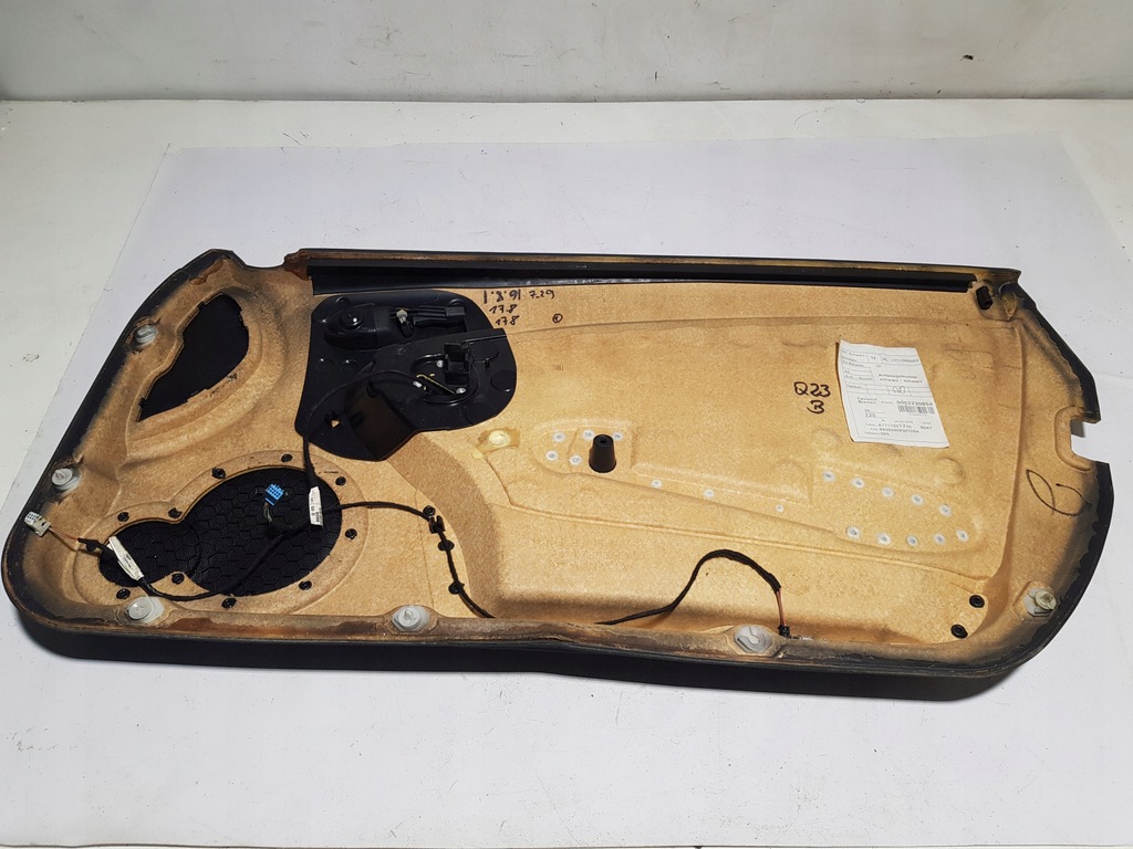 фото №6, Обшивка обивка дверь левый перед mercedes slk r171 w171