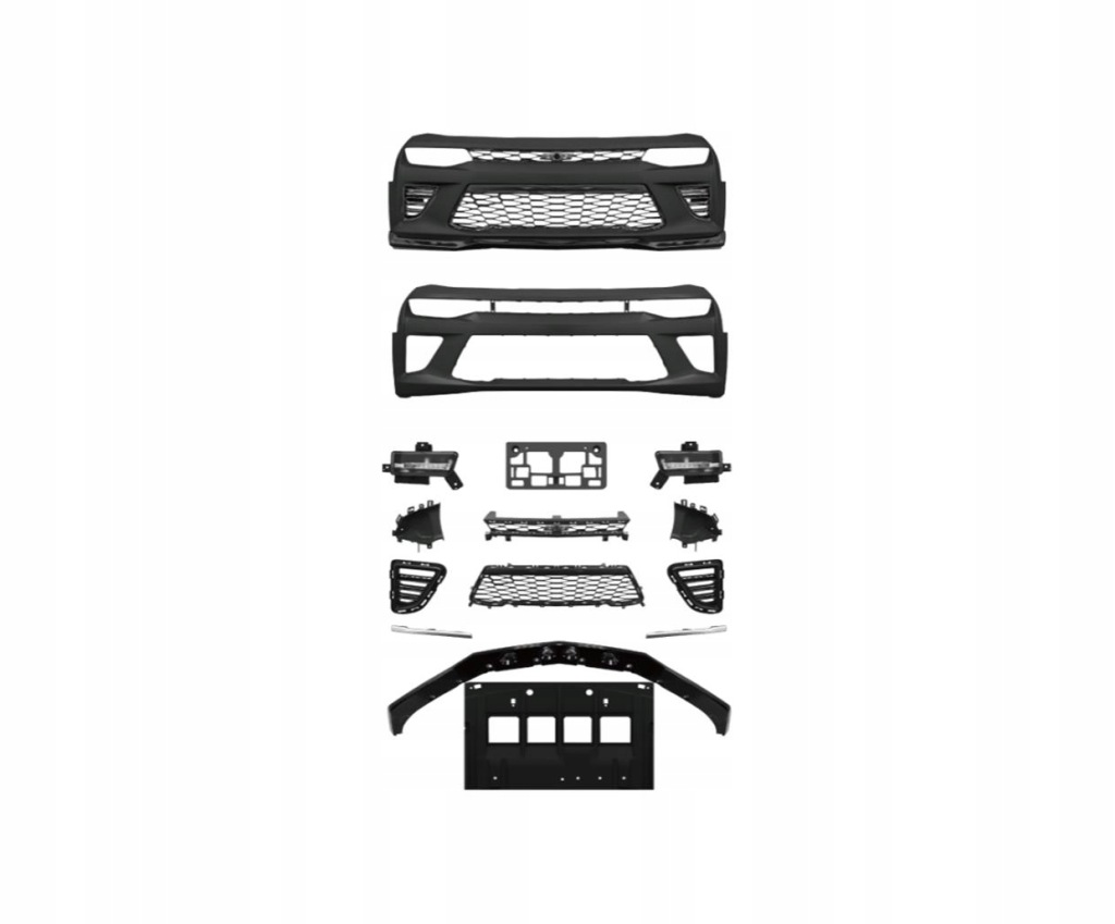 фото №1, Chevrolet camaro 16 - 19 бампер передний перед