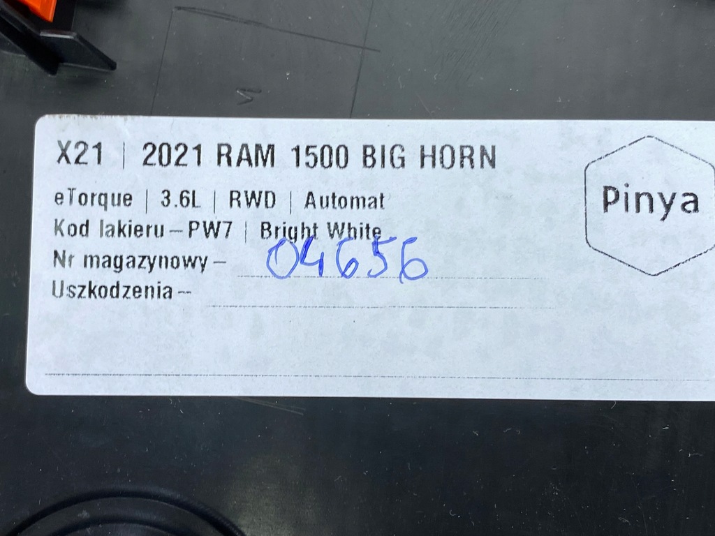 фото №6, Заглушка динамика панели датчик dodge ram 1500 2019+