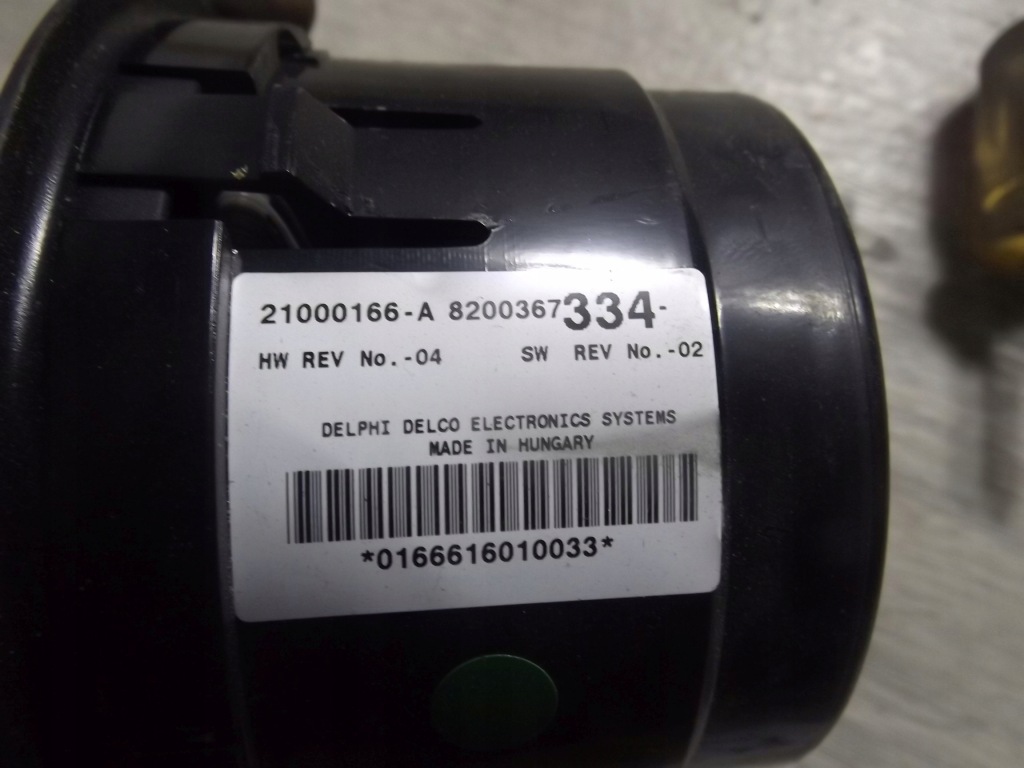 фото №3, Панель керування вентиляція кондиціонера renault espace iv 21000166-a