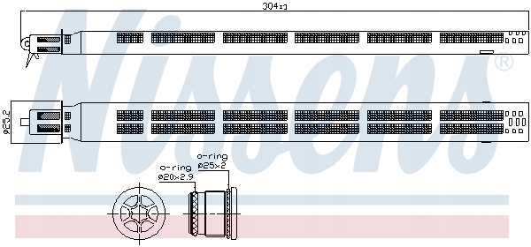 фото №8, Nissens 95745 осушитель, кондиционер