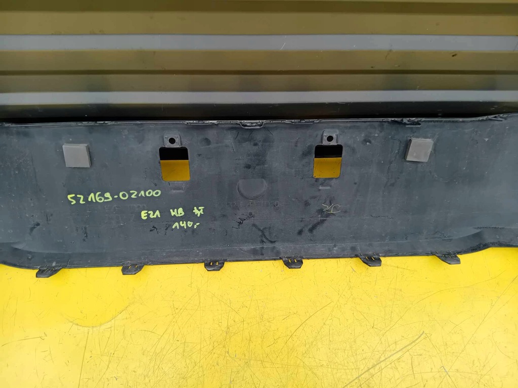 фото №8, Toyota corolla e21 диффузор бампера задняя dół 52169-02100