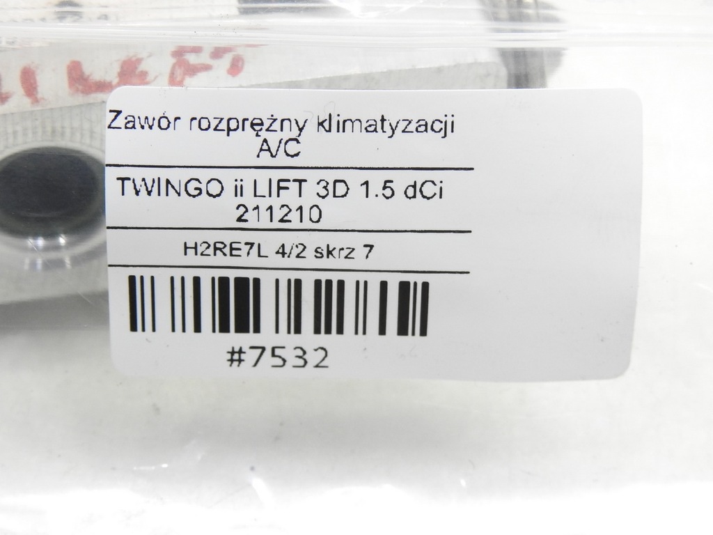 фото №8, Клапан расширительный кондиционера twingo ii 1.5 dci