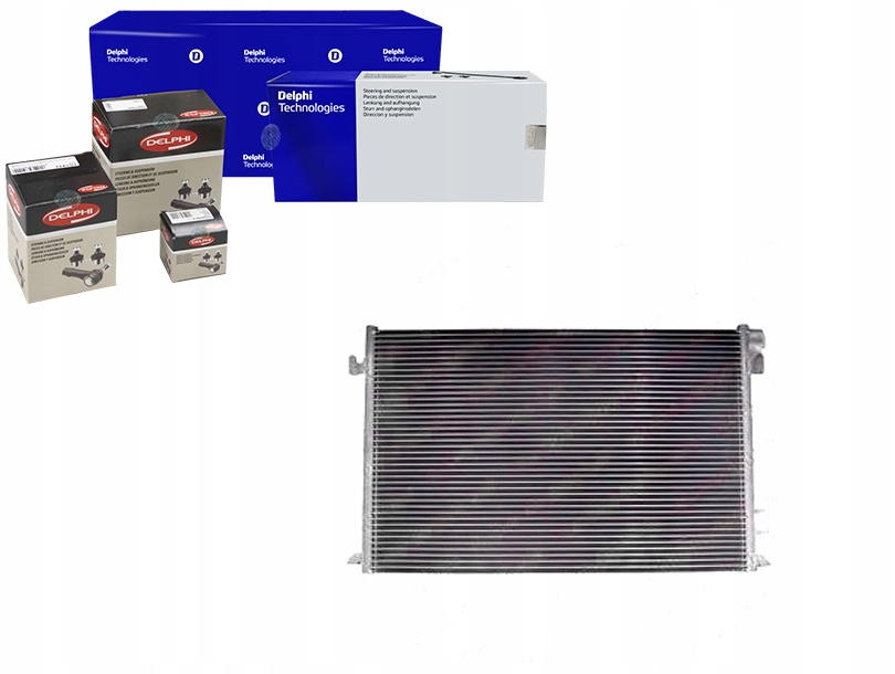 фото №1, Конденсатор кондиціонера opel vectra c 02- fiat crom