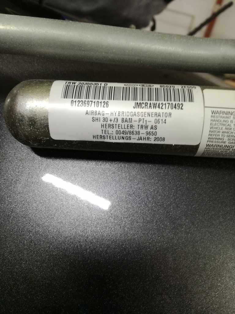 фото №8, Hyundai tucson i шторка безпеки подушка безпеки права 85020-2e000