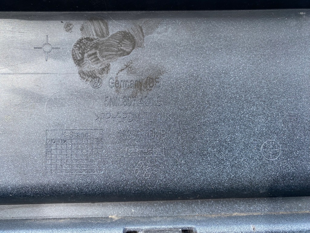 фото №10, Vw tiguan 5n lift бампер задняя 5n0807421g оригинал