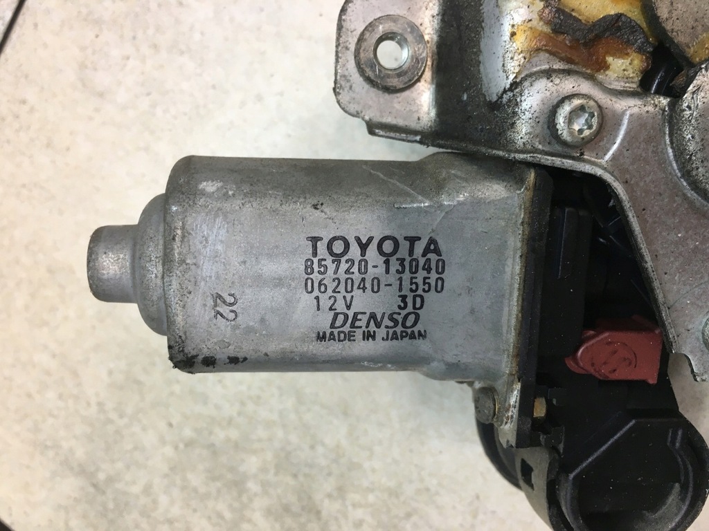 фото №5, Підйомник скло правий задня corolla verso e12 85720-13040