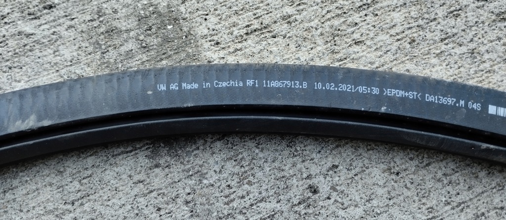 фото №11, Прокладка дверь skoda enyaq перед задняя левая правая