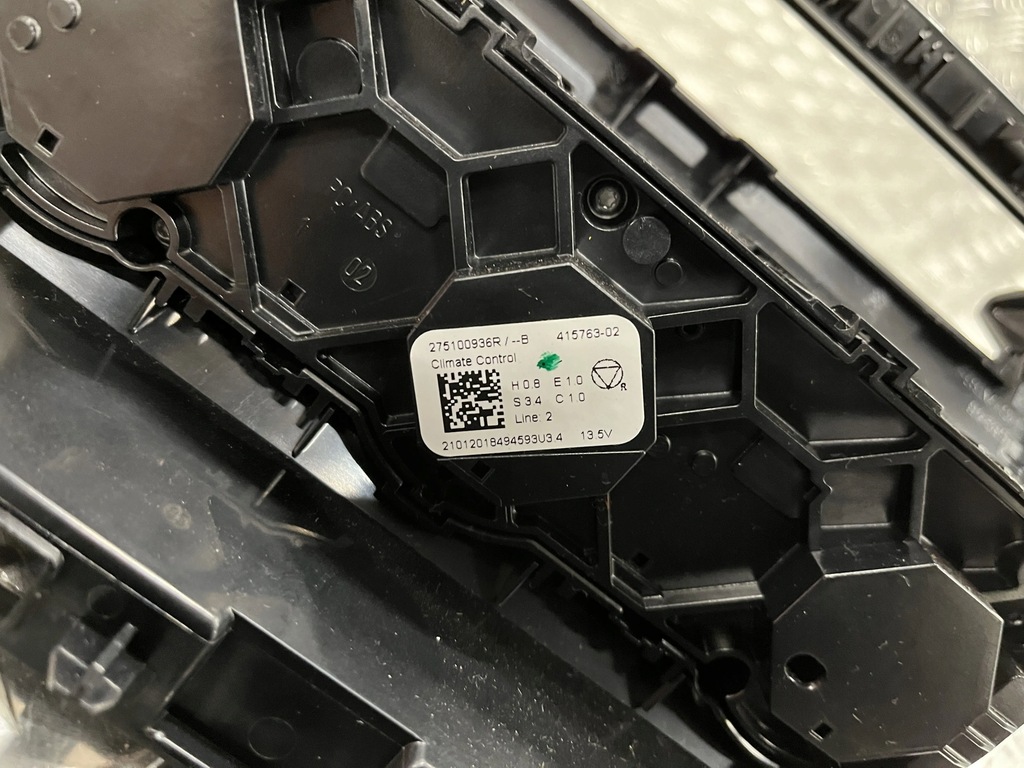 фото №1, Панель обдув кондиционера renault captur ii 19-