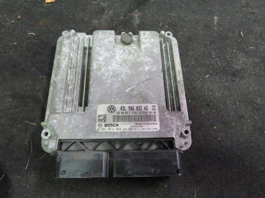 фото №1, Бортовой компьютер блок управления 03l906022ag