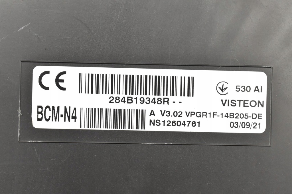 фото №3, Модуль комфорту bcm 284b19348r renault kangoo ii ze 2011-21