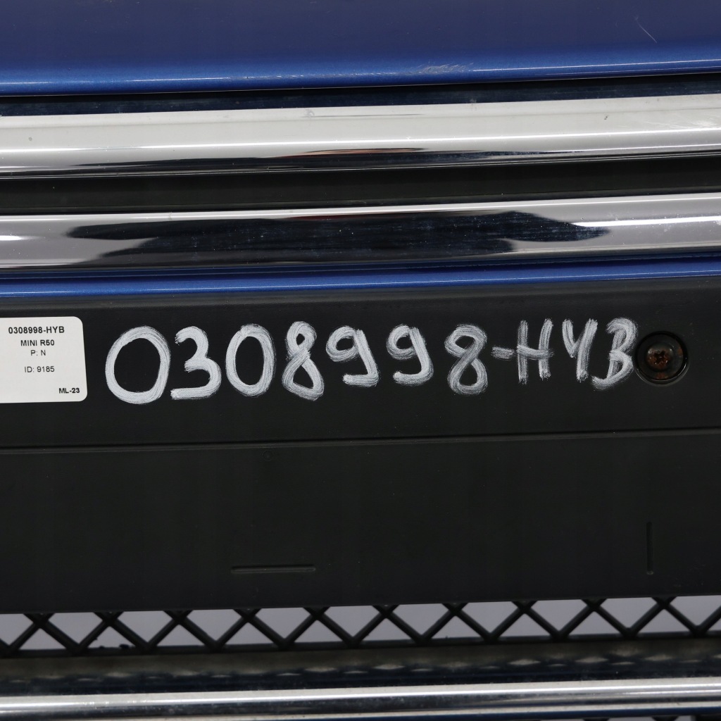 Mini r50 r52 бампер передний защита hyper blue niebieski металлик - a28 Цена