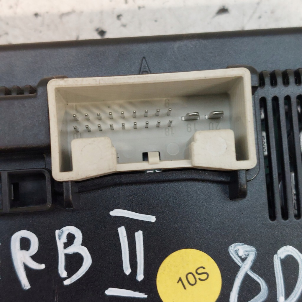 фото №14, Skoda superb ii 2 панель управление кондиционера