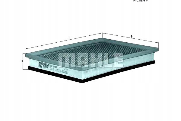 фото №1, Knecht фільтр повітря nissan interstar opel movan