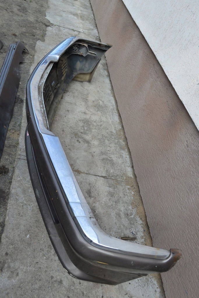 Mercedes w126 se накладка бампера kamei + пороги Зі Шроту