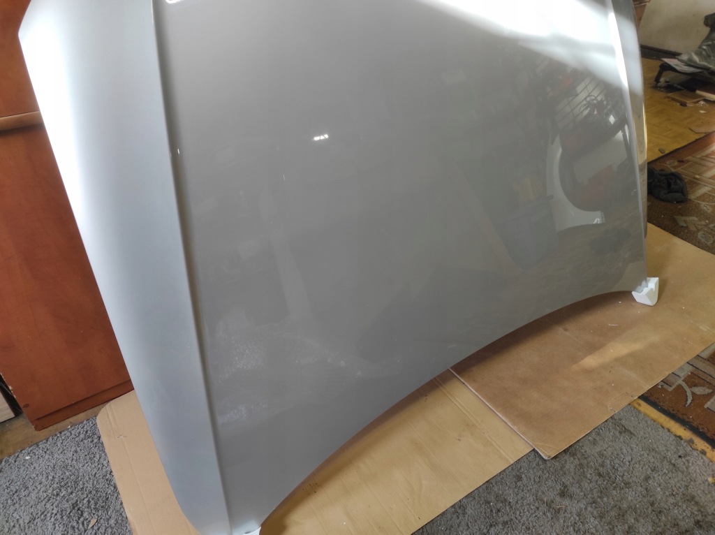 Капот крышка двигателя audi a4 b8 lx7w дорестайлинг  defect Киев