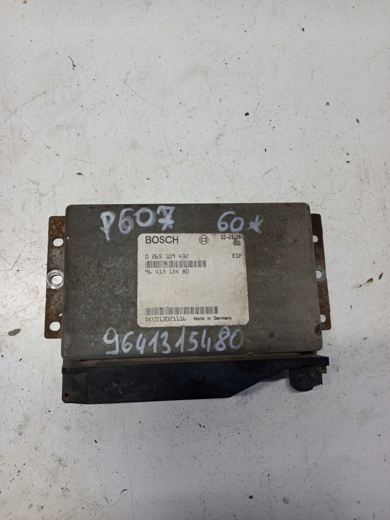 фото №1, Бортовой компьютер блок управления peugeot 607 9641315480