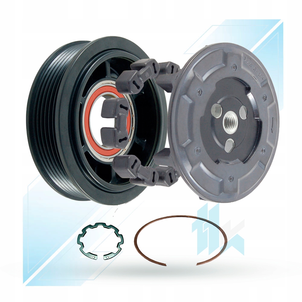 фото №1, Сцепление компрессора кондиционер citroen c3 1.0 1.2