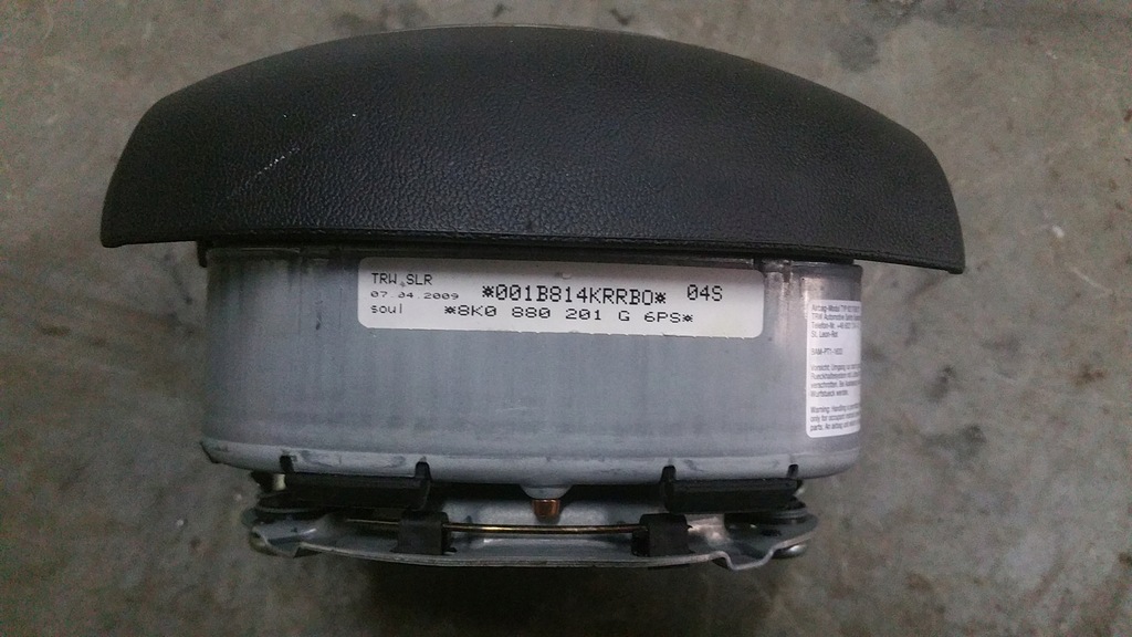 фото №7, Панель приладів консоль подушки безпеки датчик kpl audi a5