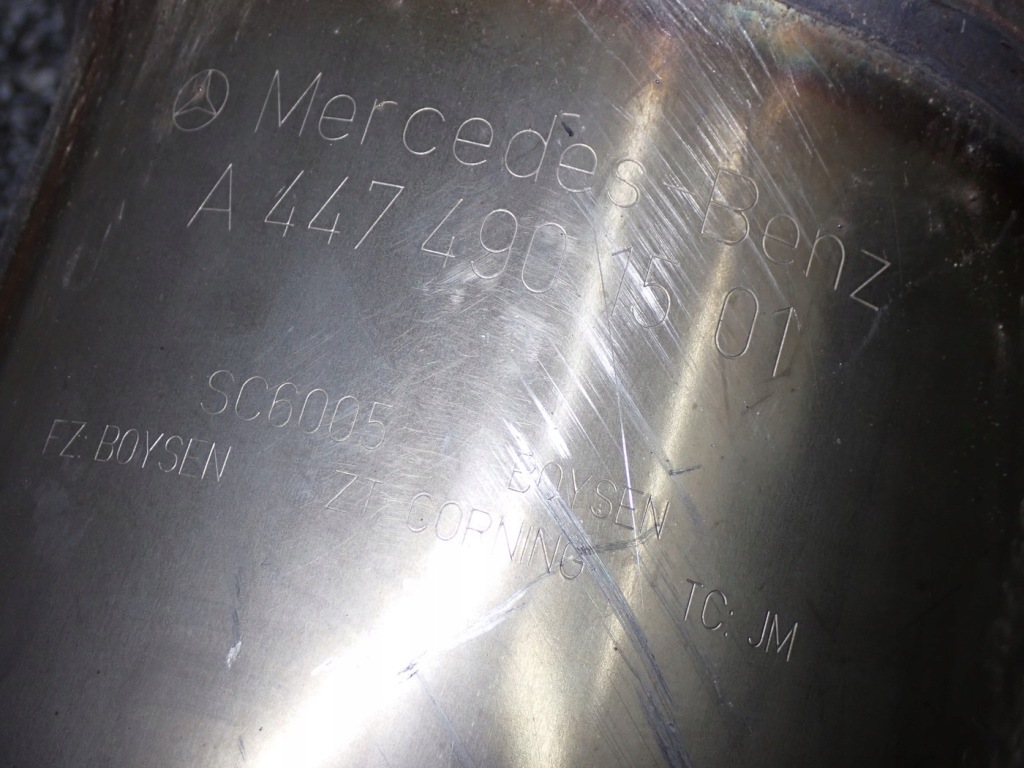 Каталізатор фільтр fap dpf mercedes vito w447 4474901501 a4474901501 Доставка