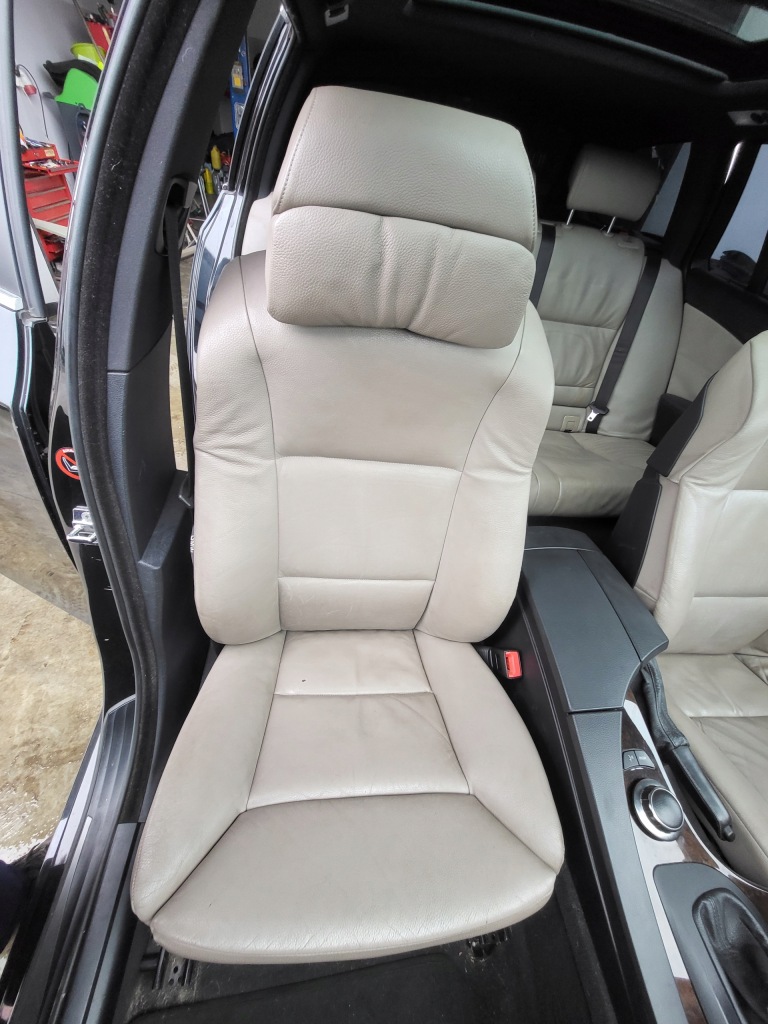 фото №10, Bmw e61 06r сидіння заднє сидіння обшивки комфорт шкіра обшивки europa dakota