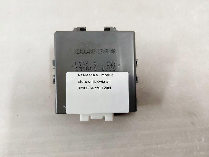 фото №1, Mazda 5 i модуль блок управления света 031800-0770