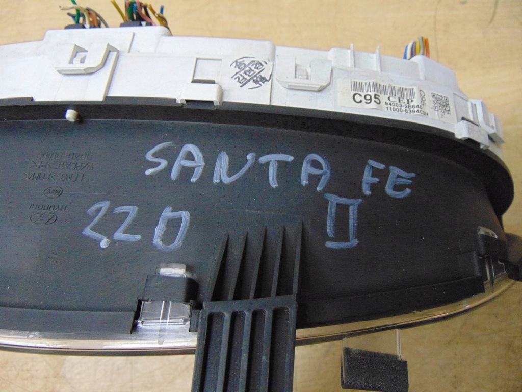 фото №15, Счетчик приборная панель hyundai santa fe ii 2.2d europa