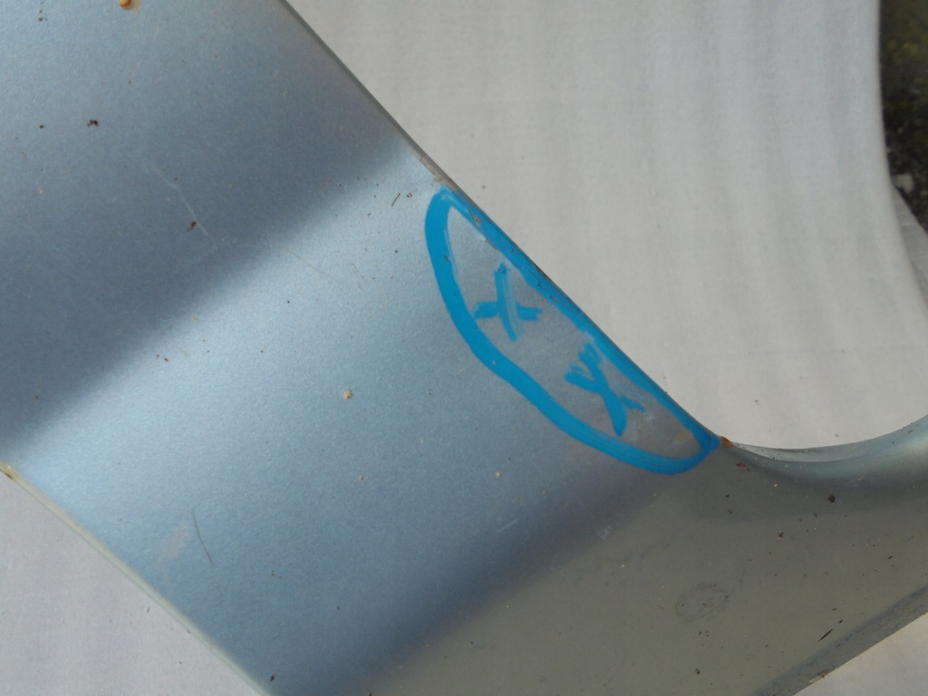 фото №6, Крила перед передній лівий honda jazz 01-05 оригінал slask