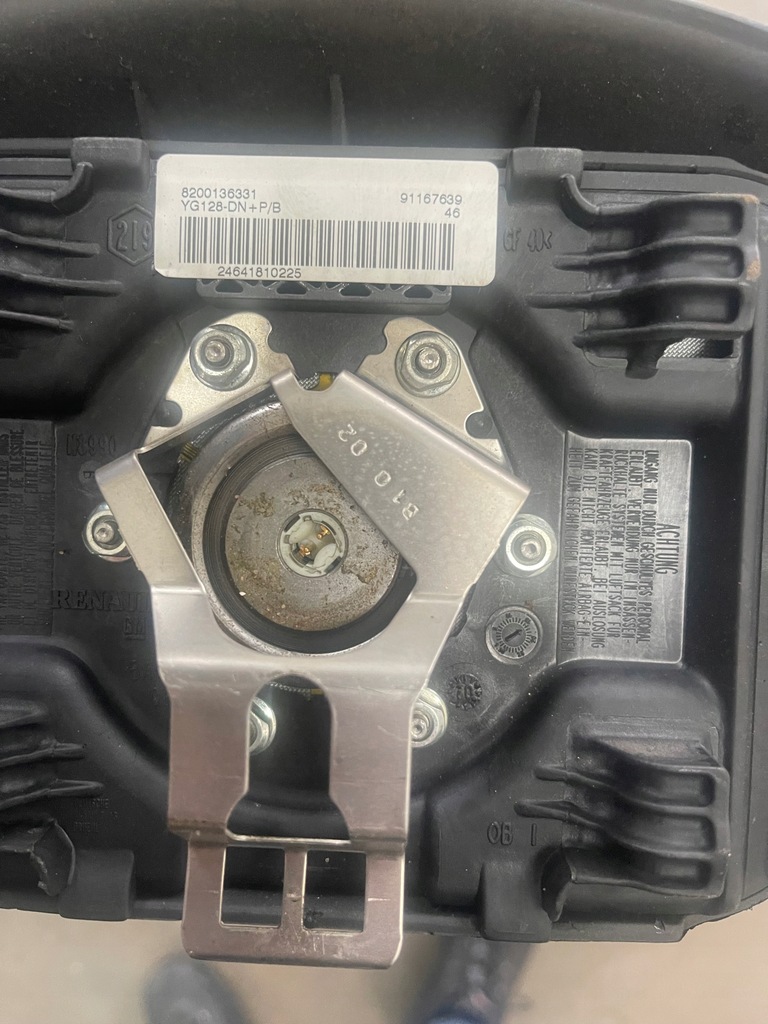 фото №4, Renault trafic ii подушки безпеки водій пасажир подушка безпеки