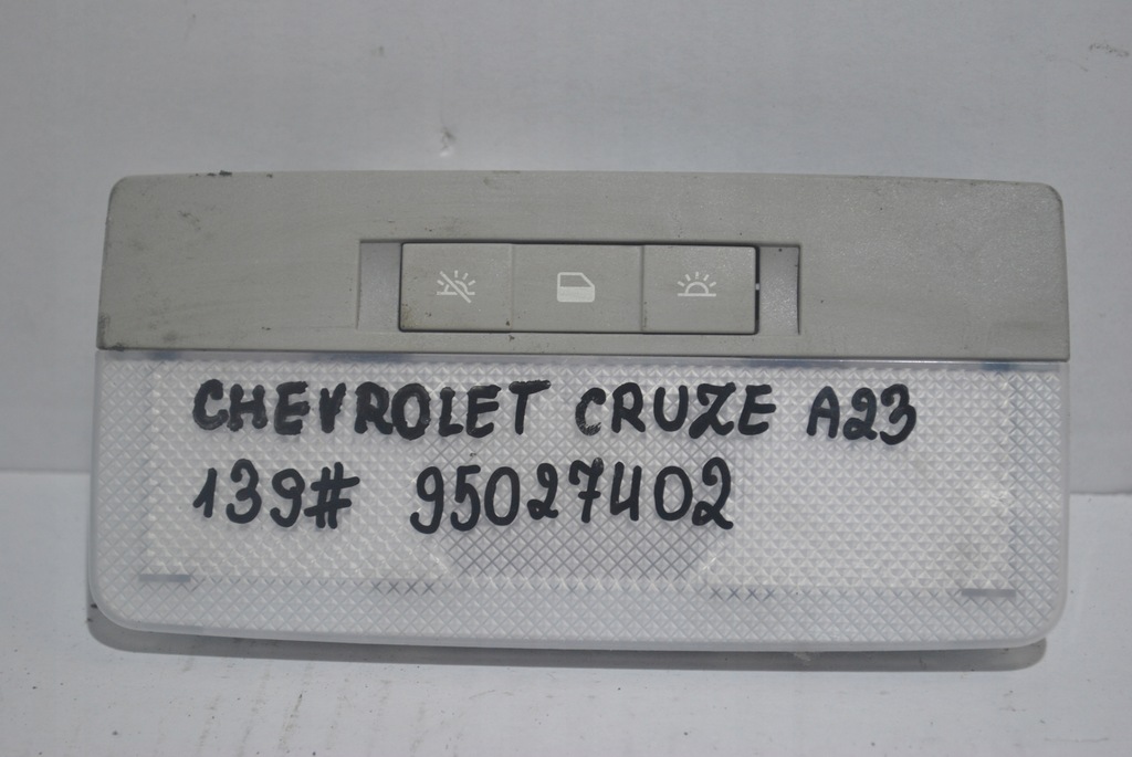 фото №1, Лампа освітлення кабіни cruze i lift 95027402