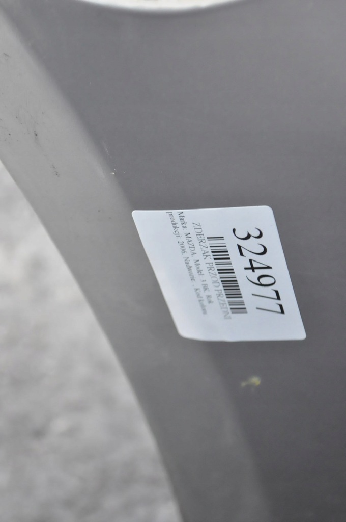 фото №7, Mazda 3 bk бампер перед