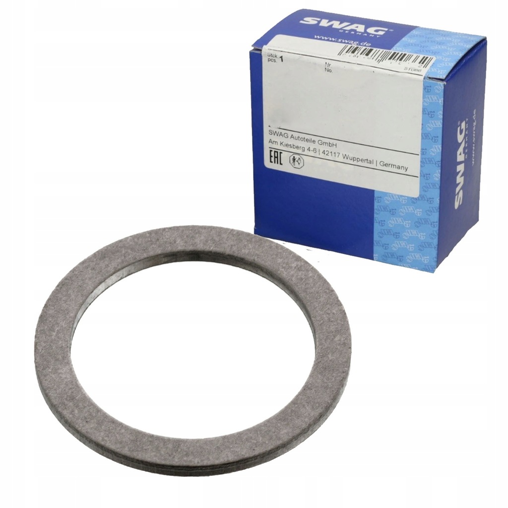 фото №1, Swag подкладка пробка слива масла 1.5x18x24 volvo/