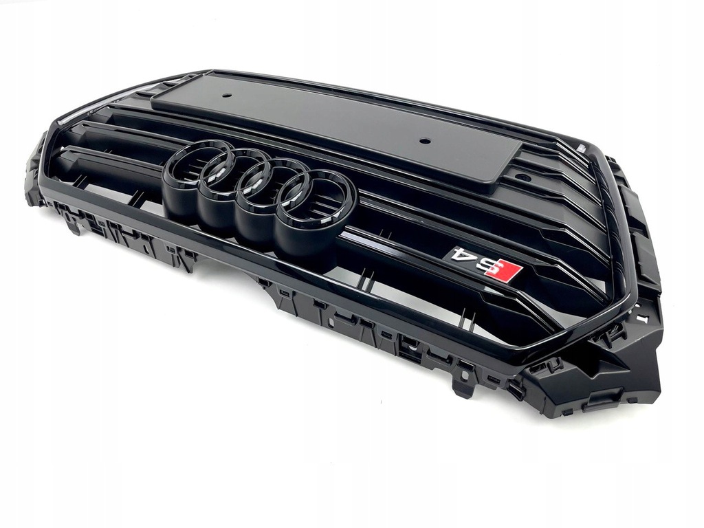 фото №11, Audi s4 b9 2016-2019 shadow line решётка радиатора решётка радиатора