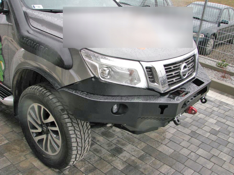 фото №6, Бампер стальной передний перед nissan navara d23