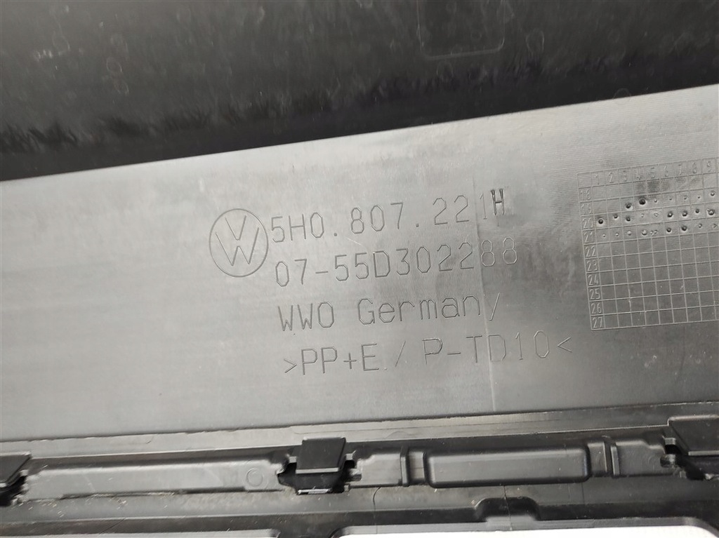 фото №9, Бампер перед vw golf 8 viii 5h po 2020 5h0807221h