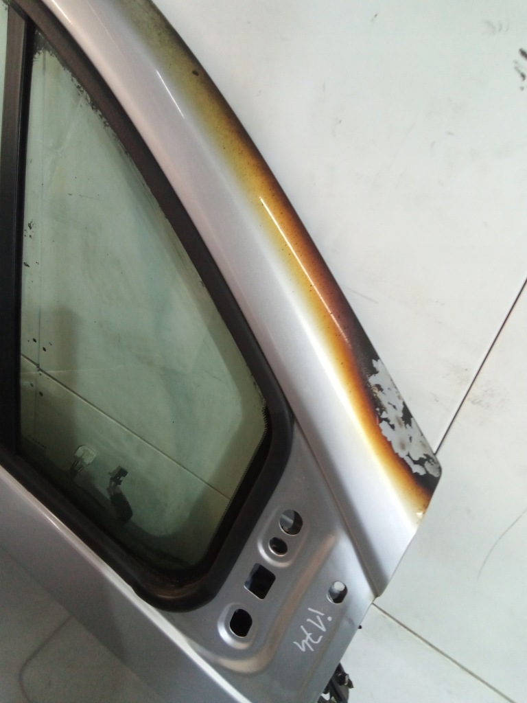 фото №2, I174 двері правий перед renault trafic 3 сріблястий