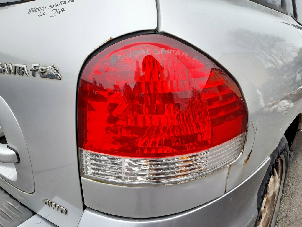 фото №10, Hyundai santa fe i lift лампа правый задняя правая задняя