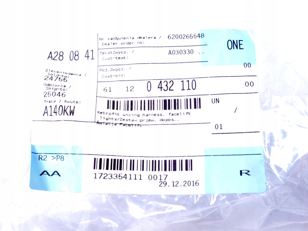 фото №10, Набір do монтажу лампа po liftowych bmw e60