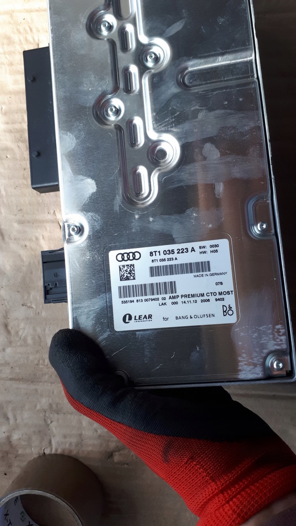 фото №8, S4 b8 lift a4 підсилювач bang&olufsen 8t1035223a