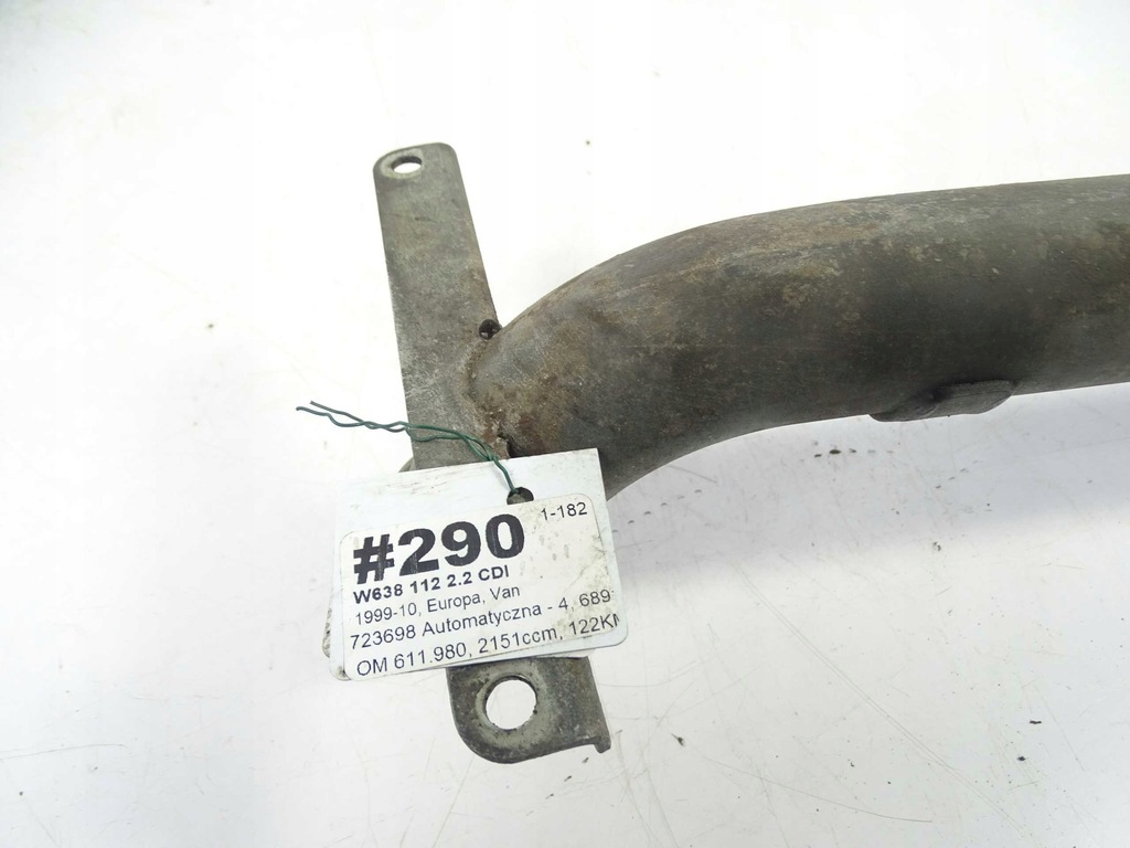 фото №5, Mercedes vito w638 2.2 cdi труба шланг воздуха