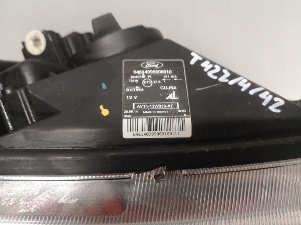 фото №16, Ford b-max 12-17 лампа права звичайна av11-13w029-ae