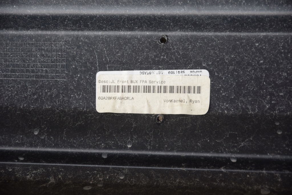 фото №7, Бампер перед передний jeep wrangler iv jl 17-