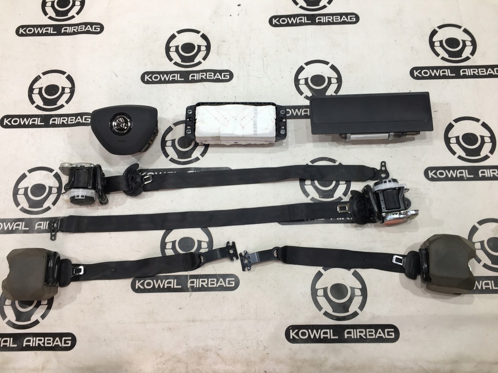 фото №6, Skoda superb b 3 iii lift панель приладів консоль подушка безпеки pas