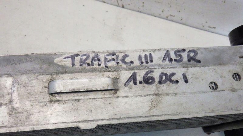 Радиатор интеркулер trafic 3 vivaro b 1.6 dci 144962019r 93868350 Доставка