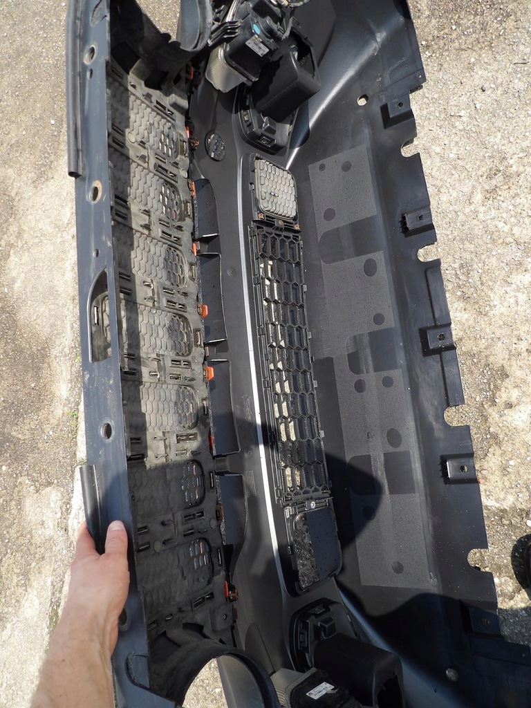 фото №10, Бампер перед передній решітка радіатора jeep renegade 2014-2019 562