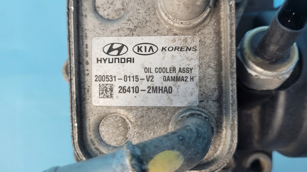 фото №12, Kia sorento iv 20r основание фильтра радиатор масла 26410-2mha0 26300-2mha0