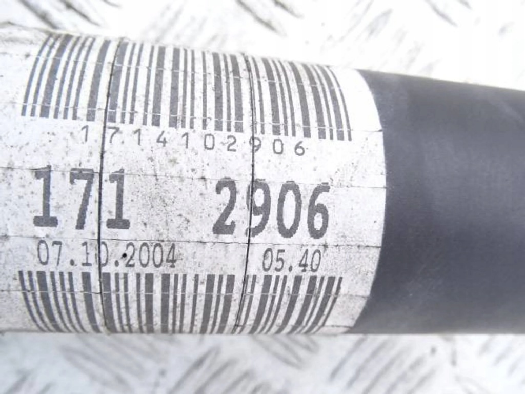 фото №2, Wał приводной mercedes slk r171 1.8 автоматическая коробка передач