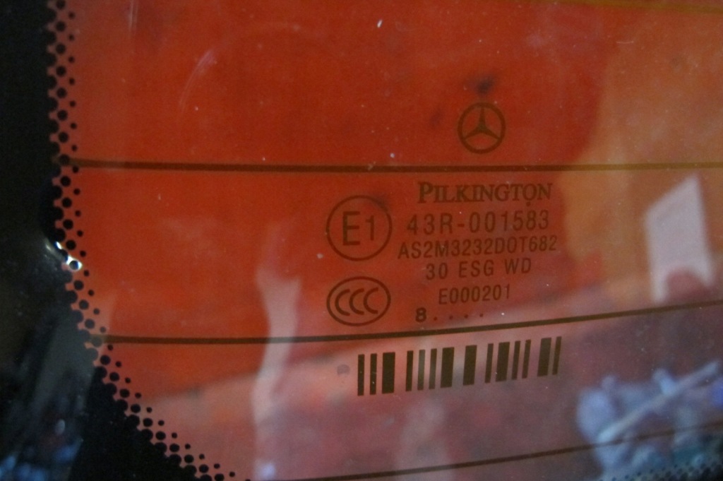 фото №3, Mercedes w245 b-klasa скло кришки кришка багажника багажника задня задня 2008 rok